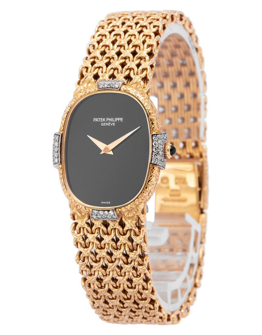 Patek Philippe Ellipse d'Or 3849 - 23 mm Yellow Gold side