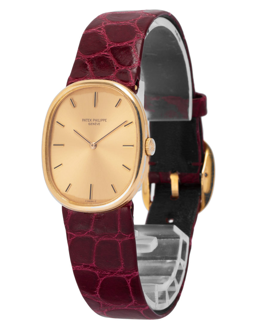 Patek Philippe Ellipse 3848 - 27 mm Leather side