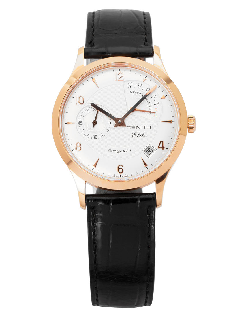 Zenith Elite Power Reserve 18.1125.685/01.C490 - 37 mm Leather back