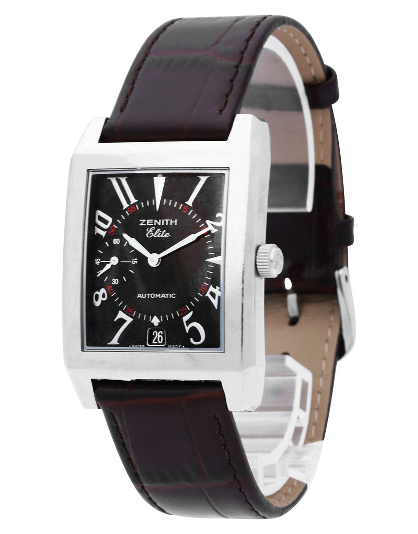 Zenith Elite Port Royal V 01.0250.684 - 43 mm Leather side