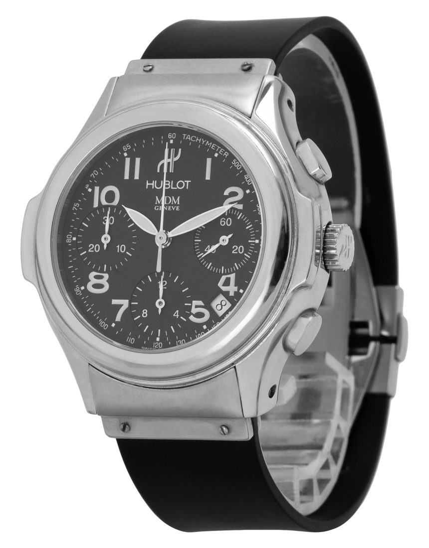 Hublot Elegant Chronograph 1810.110.1 - 36 mm Rubber side