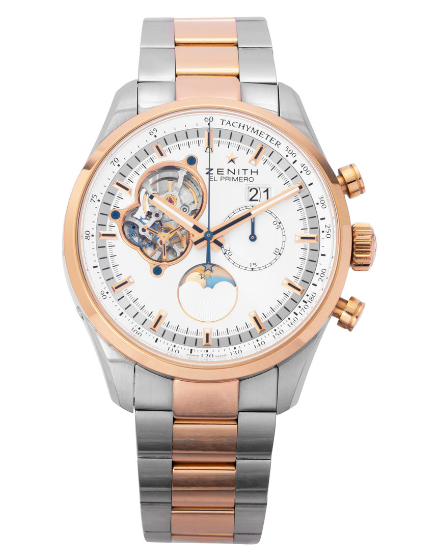 Zenith El Primero Chronomaster Grande Date 51.2160.4047/01.M2160 - 45 mm Steel back