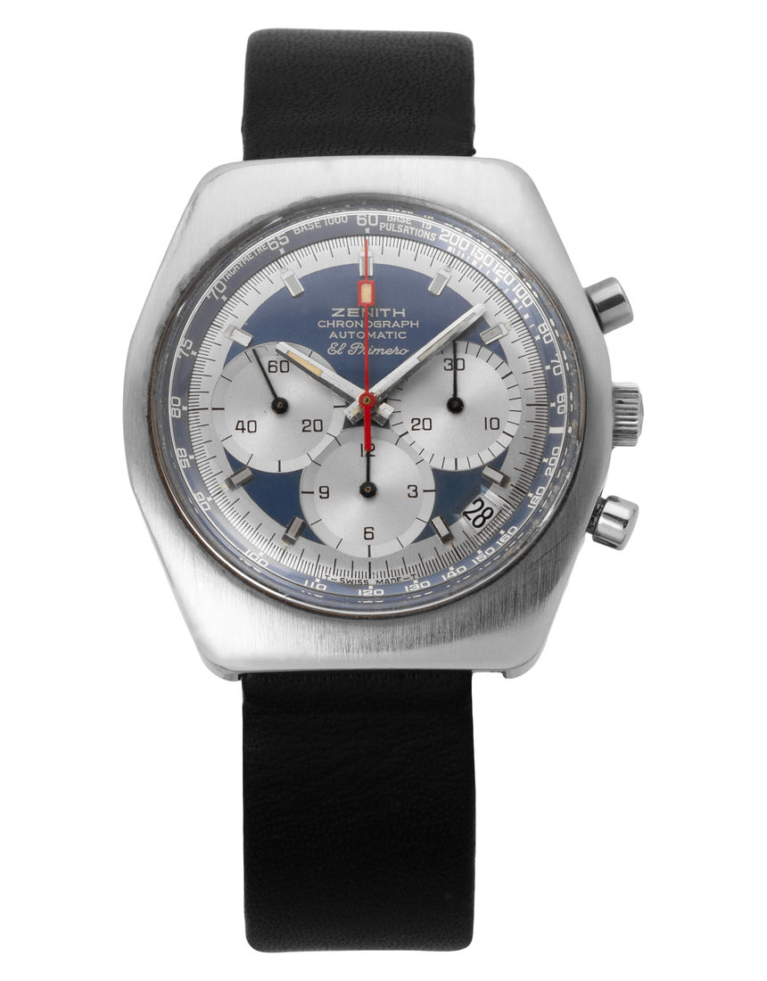 Zenith El Primero Chronograph PA53031 - 38 mm Leather back