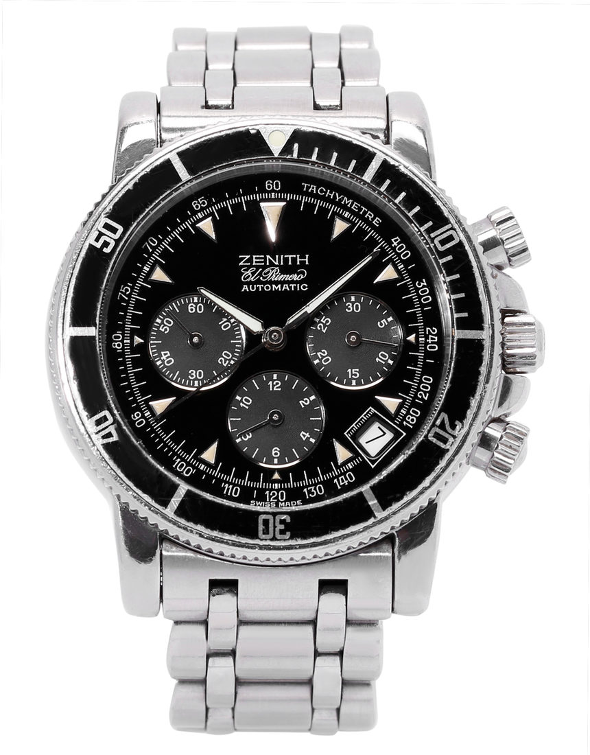 Zenith El Primero 02.0472.400 - 40 mm Steel back