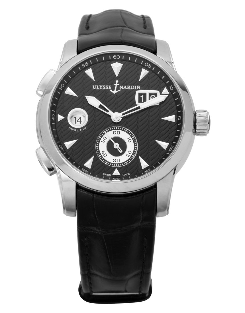 Ulysse Nardin Dual Time 3343-126-912 - 42 mm Leather back