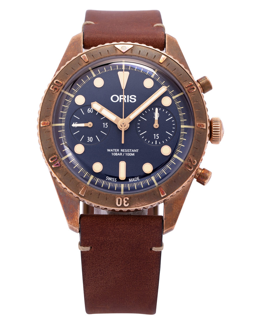 Oris Divers 771 7744 31 85 - 43 mm Leather back