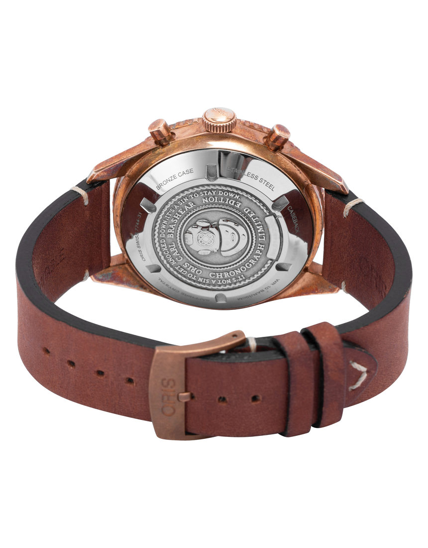 Oris Divers 771 7744 31 85 - 43 mm Leather