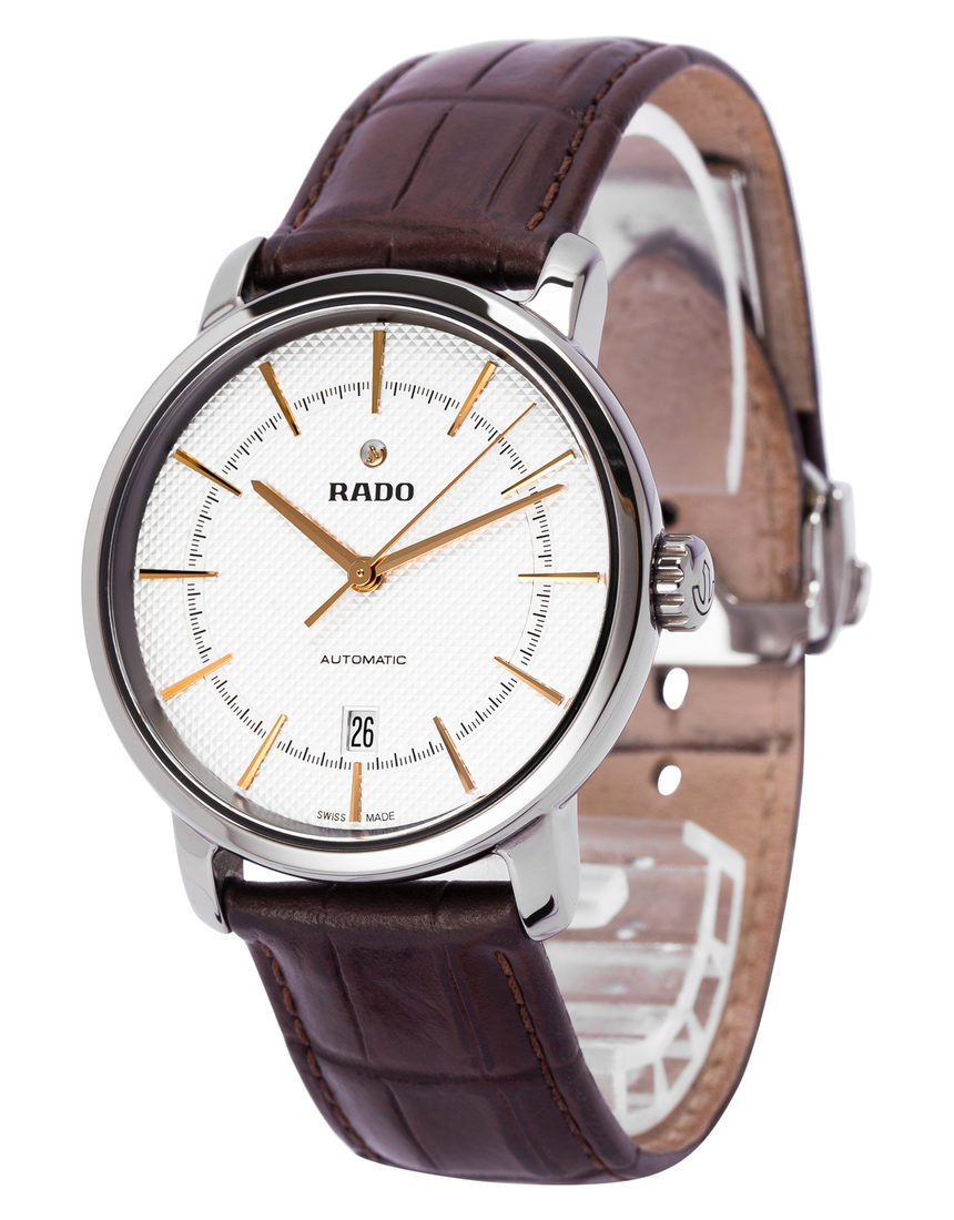 Rado DiaMaster R14074096 - 41 mm Leather side