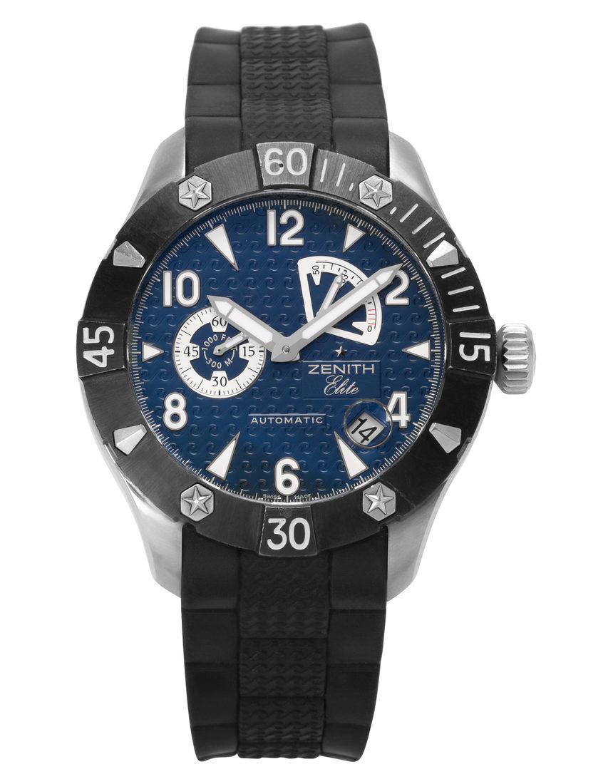Zenith Defy Classic Power Reserve Elite SEA 03.0519.685/51.R674 - 43 mm Rubber back
