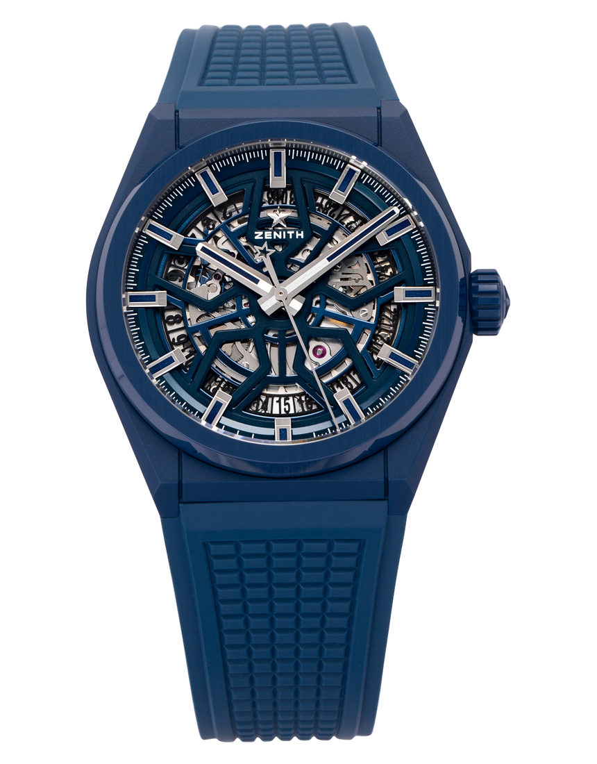 Zenith Defy Classic 49.9003.670 / 51.R793 - 41 mm Rubber back