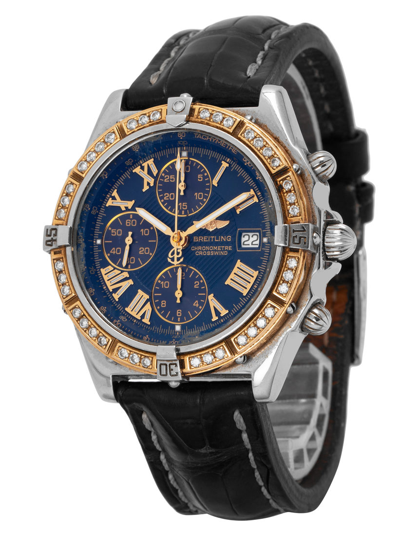 Breitling Crosswind D13355 - 43 mm Leather side