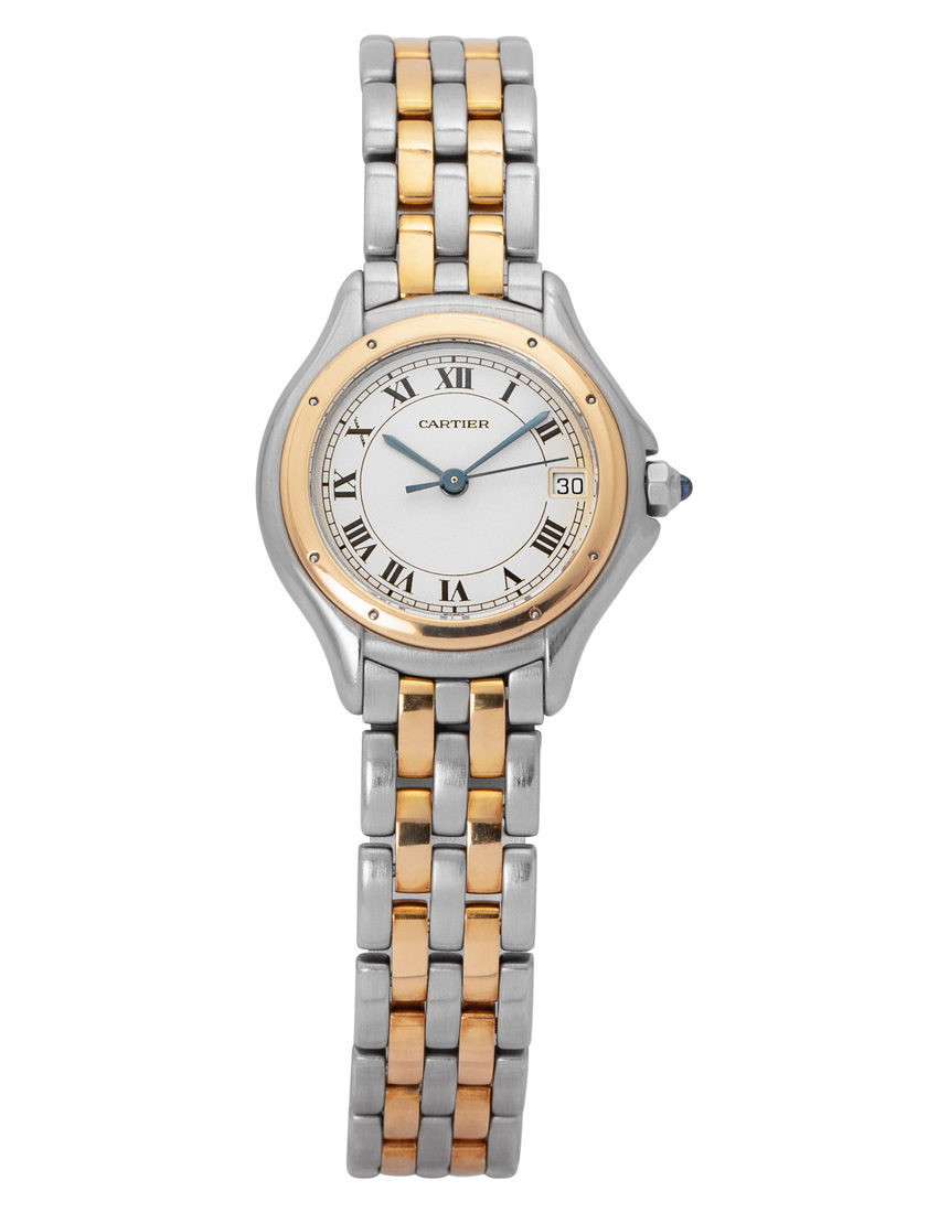 Cartier Cougar 187906 - 26 mm Yellow Gold back