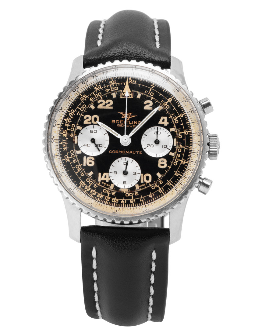 Breitling Cosmonaute 809 - 40 mm Leather back