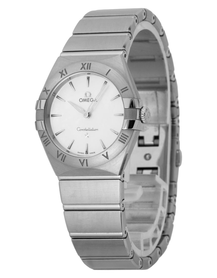 Omega Constellation Quartz 131.10.28.60.05.001 - 28 mm Steel side