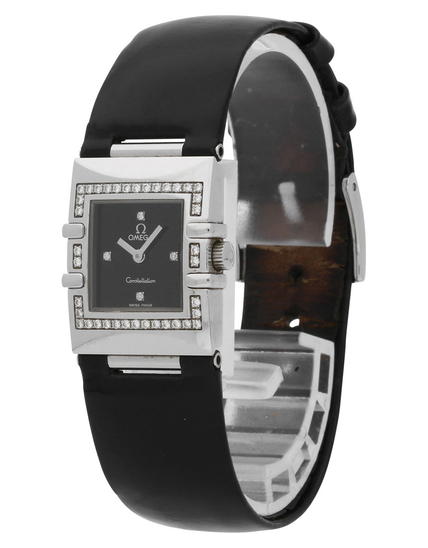 Omega Constellation Quadra 1835.46.51 - 19 mm Leather side