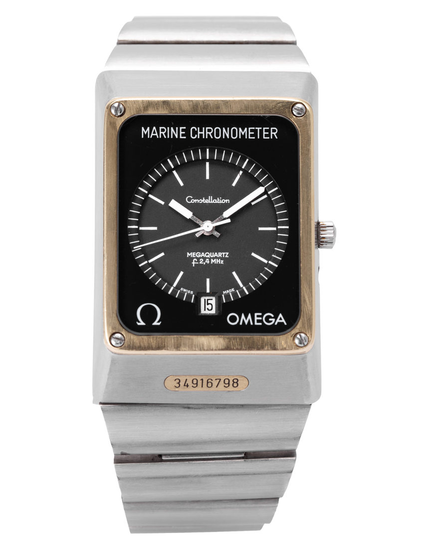 Omega Constellation Megaquartz 189.074 - 32 mm Steel back