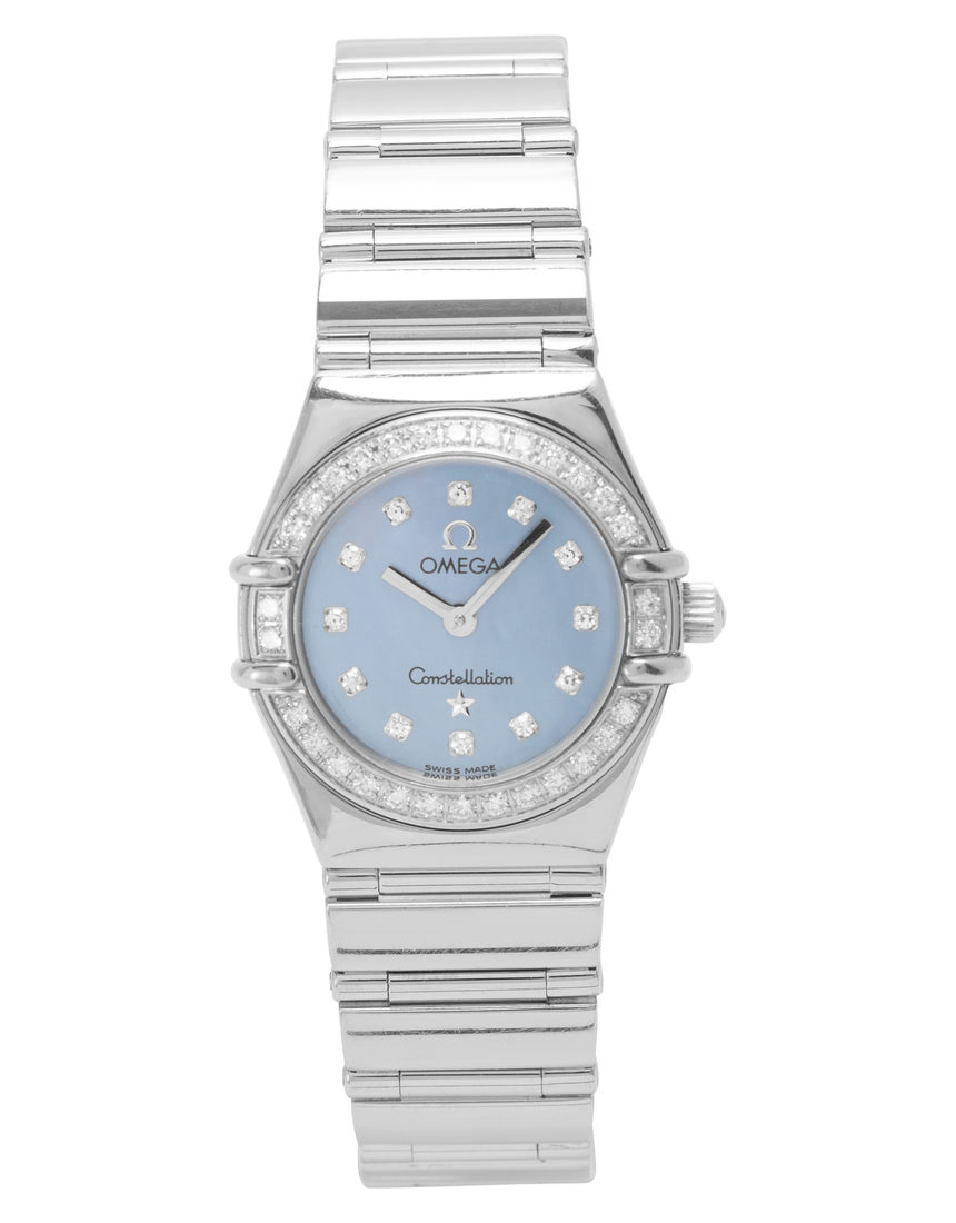 Omega Constellation Ladies 1165.77.00 - 22.5 mm White Gold back