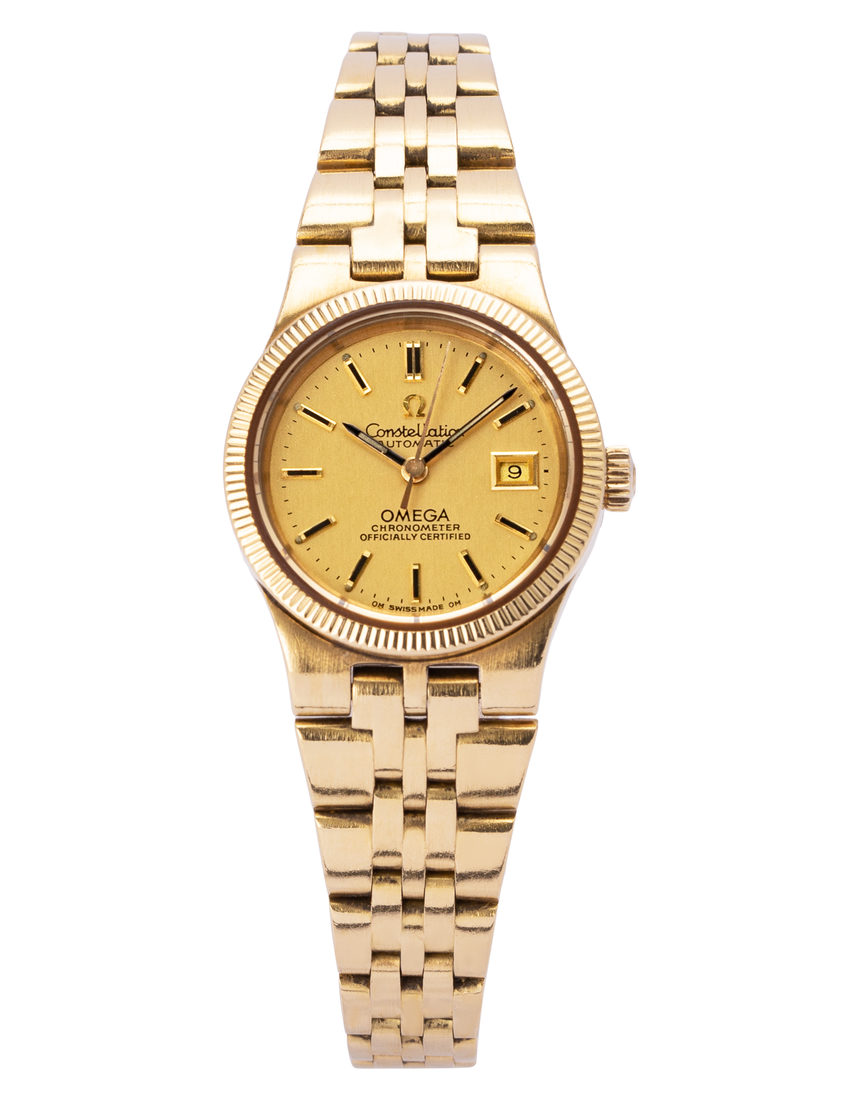 Omega Constellation Automatic 252225 - 28.5 mm Yellow Gold back