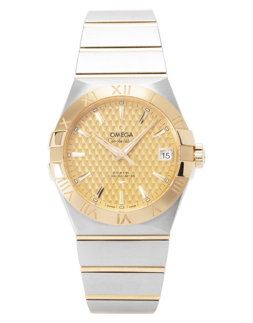 Omega Constellation 123.20.38.21.08.002 - 38 mm Steel back