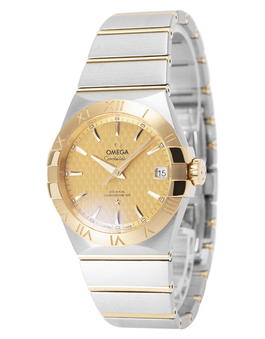 Omega Constellation 123.20.38.21.08.002 - 38 mm Steel side