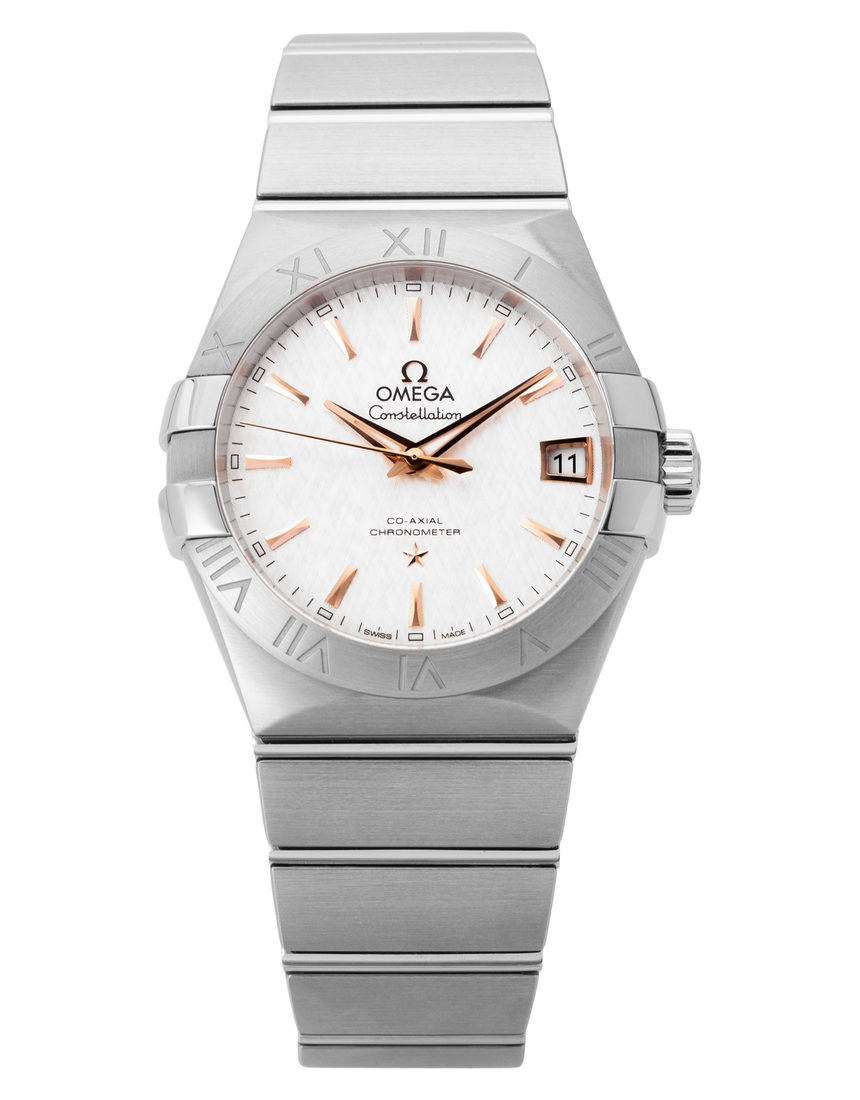 Omega Constellation 123.10.38.21.02.002 - 38 mm Steel back