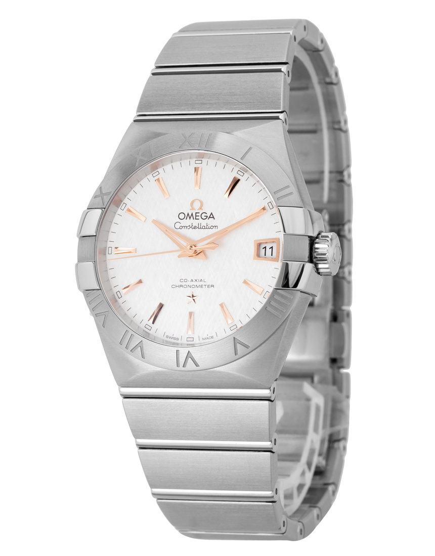 Omega Constellation 123.10.38.21.02.002 - 38 mm Steel side