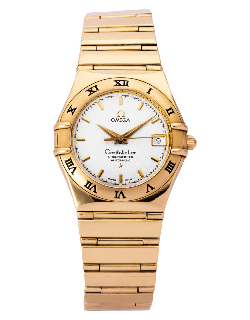 Omega Constellation 368.1201 - 35 mm Yellow Gold back