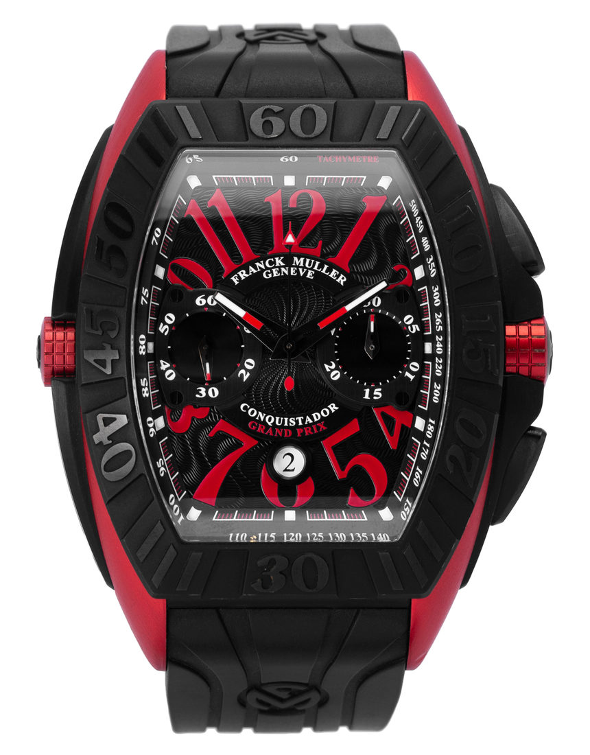 Franck Muller Conquistador 9900 CC DT GPG - 48 mm Rubber back