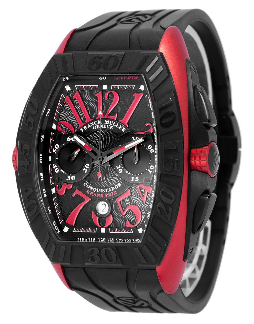 Franck Muller Conquistador 9900 CC DT GPG - 48 mm Rubber side
