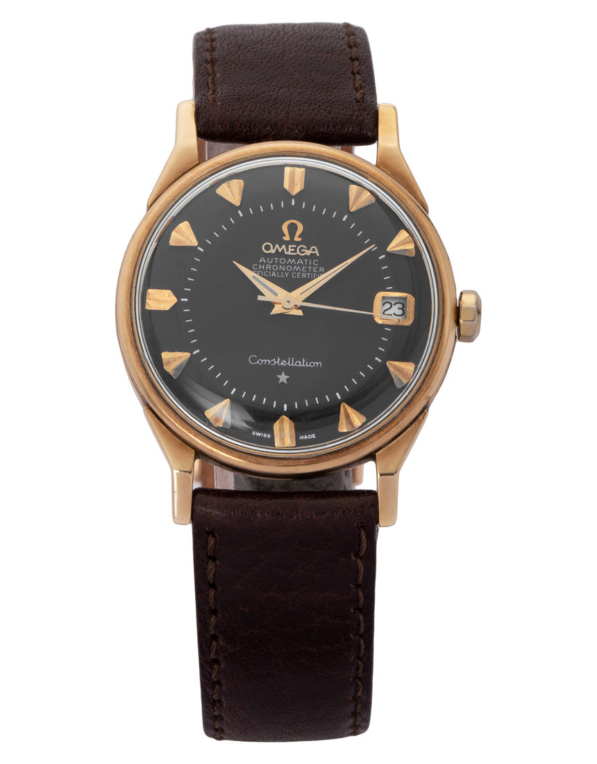 Omega Constellation Cal. 562 - 34 mm Leather back