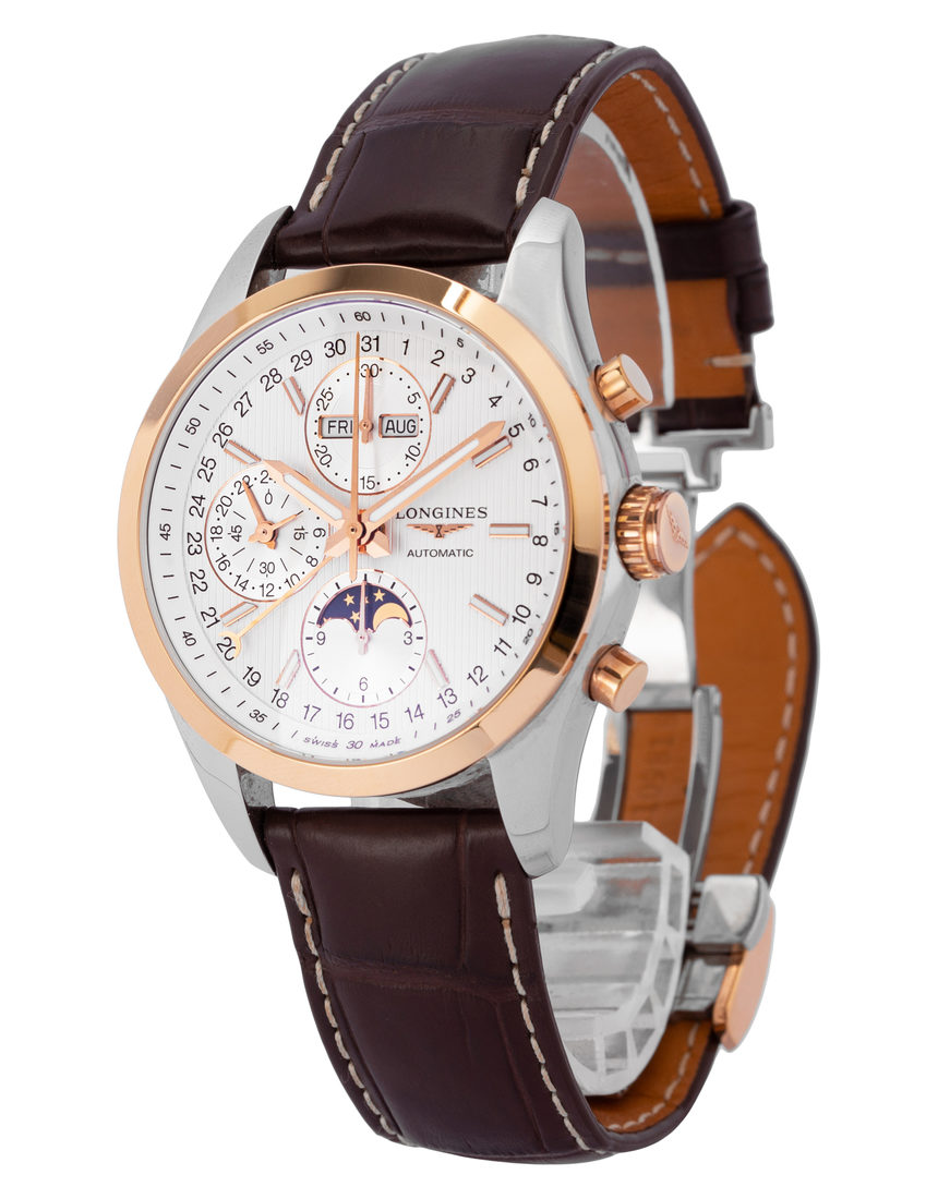 Longines Conquest Classic L2.798.5.72.3 - 42 mm Leather side