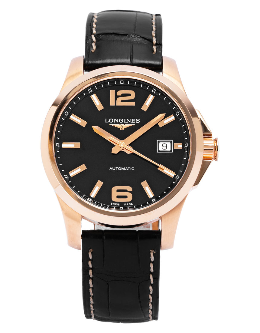 Longines Conquest L3.676.8.76.3 - 39 mm Leather back
