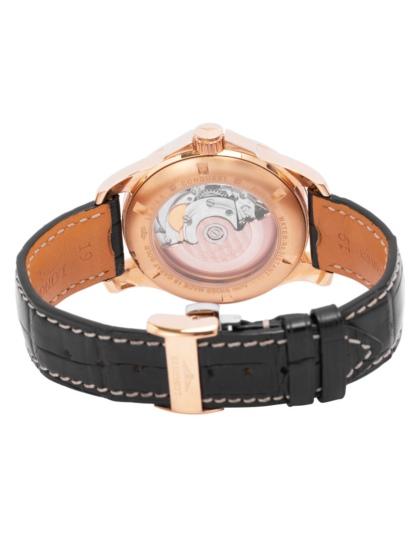 Longines Conquest L3.676.8.76.3 - 39 mm Leather