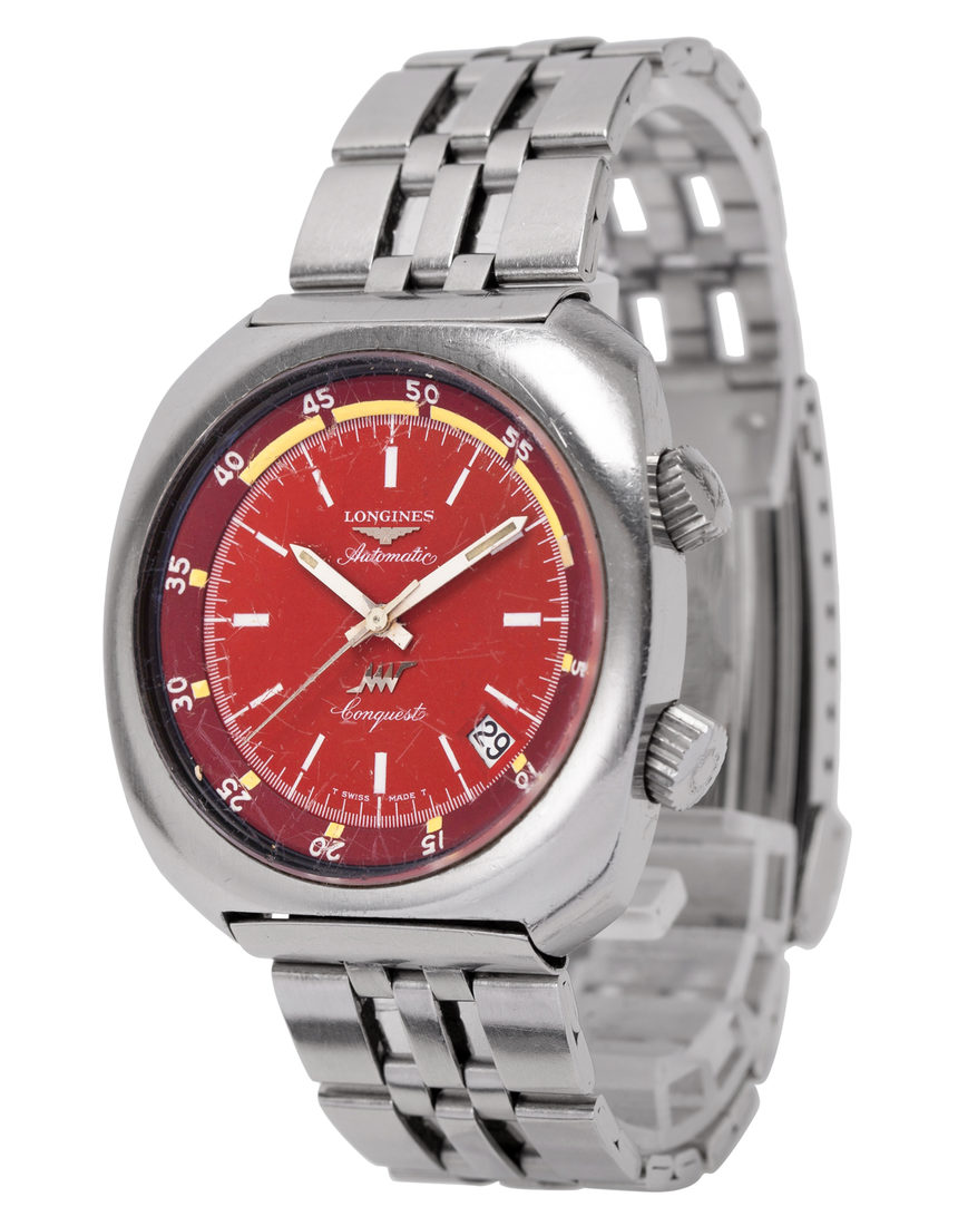 Longines Conquest 9221-2 - 40 mm Steel side