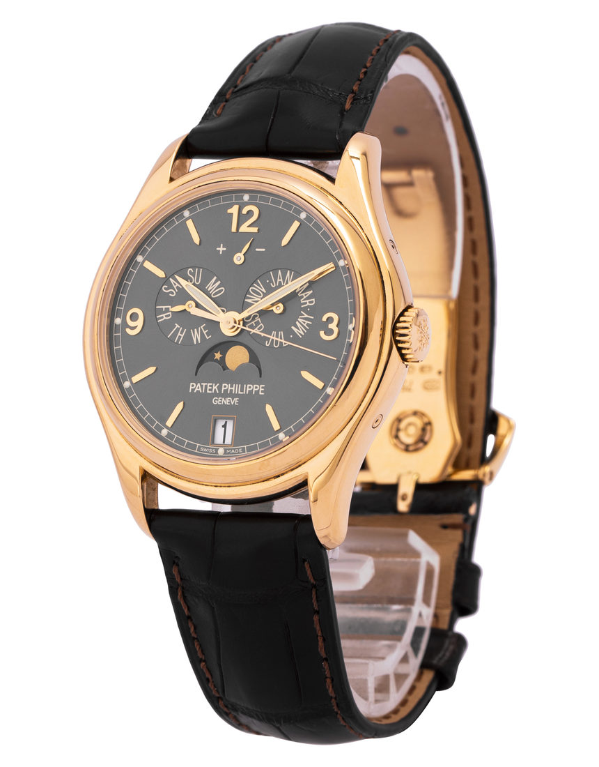 Patek Philippe Complications 5146J-010 - 39 mm Leather side