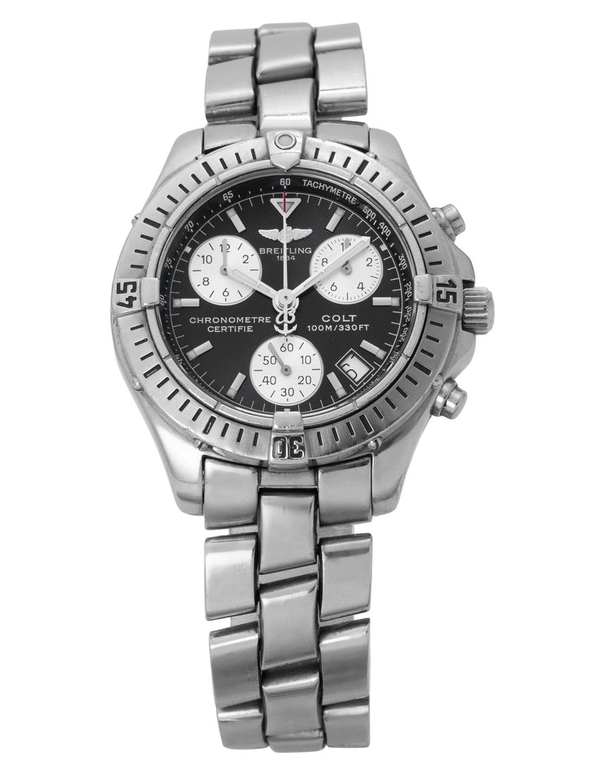 Breitling Colt Quartz A73350 - 38 mm Steel back