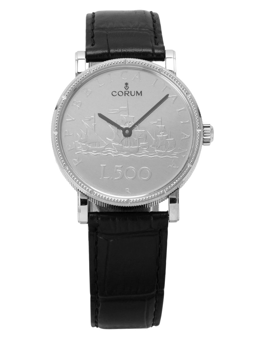 Corum Coin watch 082.645.20/0001 ZE20 - 35 mm Leather back