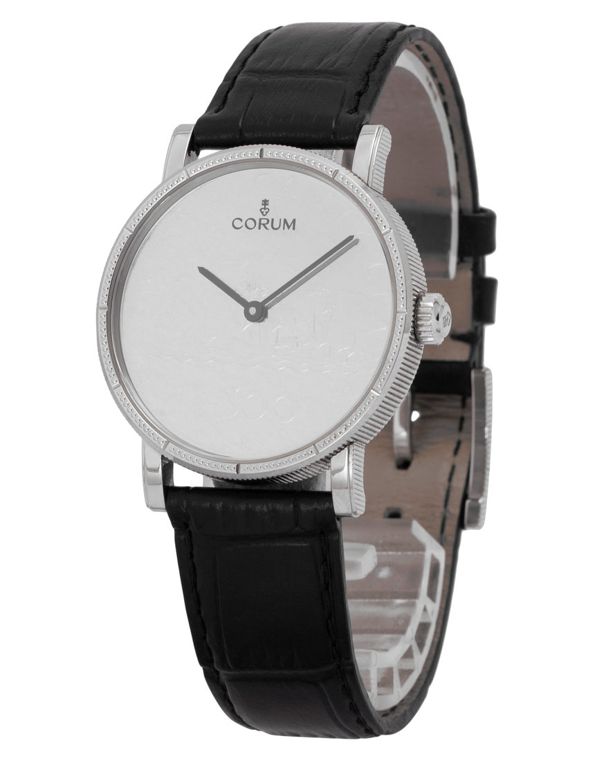Corum Coin watch 082.645.20/0001 ZE20 - 35 mm Leather side