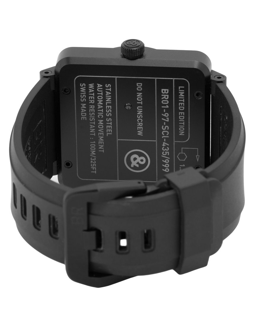 Bell and Ross Climb BR01-97-SCL - 46 mm Rubber