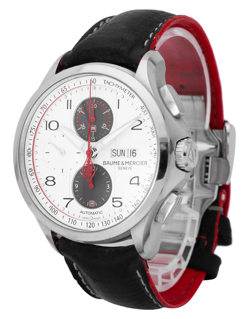 Baume et Mercier Clifton Club MOA10342 - 44 mm Leather side