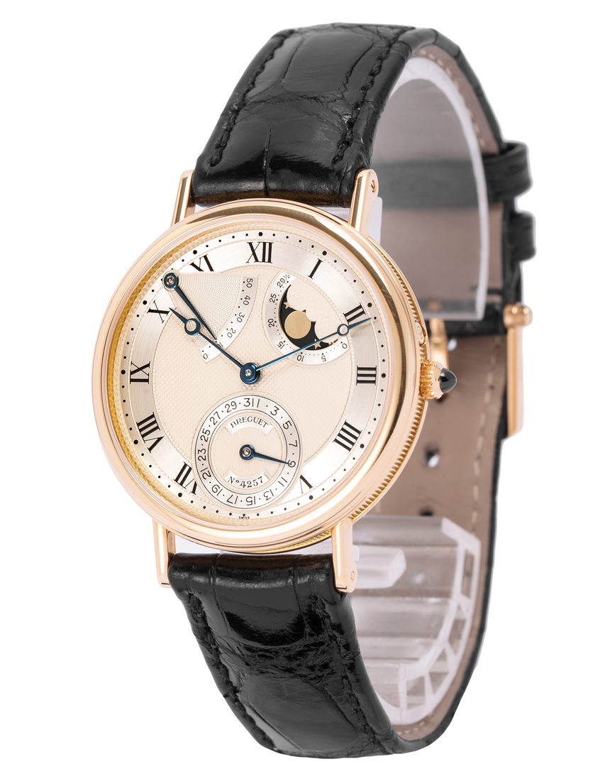 Breguet Classique 3130 - 36 mm Leather side