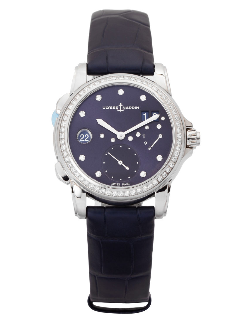 Ulysse Nardin Classico Dual Time 3243-222B/93 - 38 mm Leather back