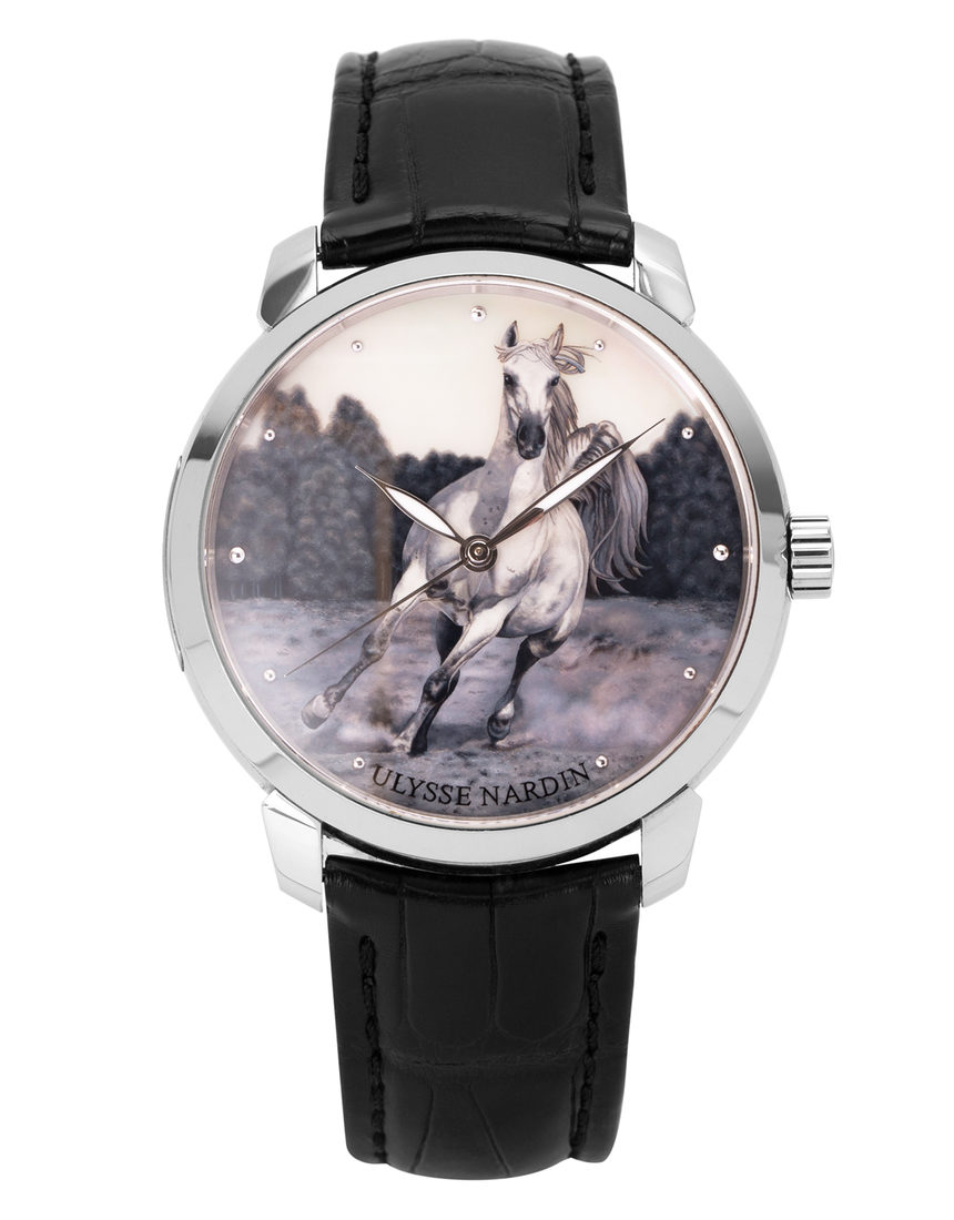 Ulysse Nardin Classico 8150-111 - 40 mm Leather back