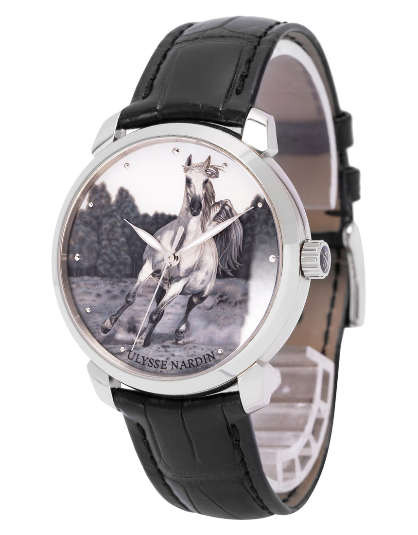 Ulysse Nardin Classico 8150-111 - 40 mm Leather side