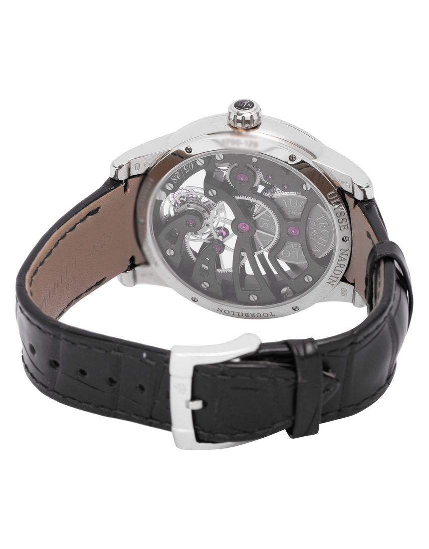Ulysse Nardin Classic Skeleton Tourbillon 1700-129BQ - 44 mm Leather