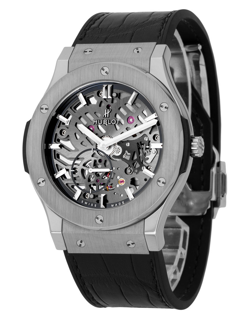 Hublot Classic Fusion 515.NX.0170.LR - 45 mm Leather side
