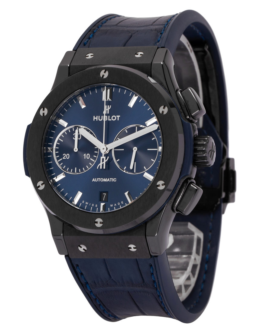 Hublot Classic Fusion 521.CM.7170.LR - 45 mm Leather side