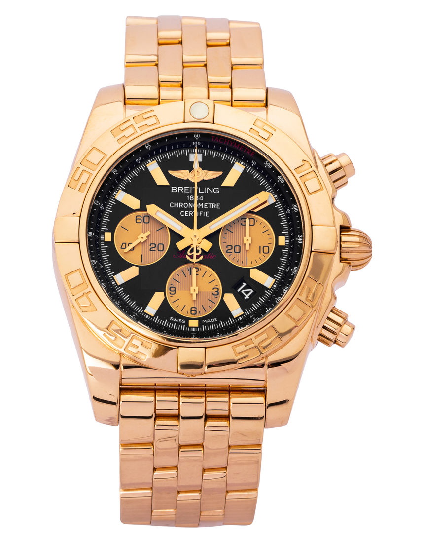 Breitling Chronomat 44 HB011012.B968.375H - 44 mm Rose Gold back