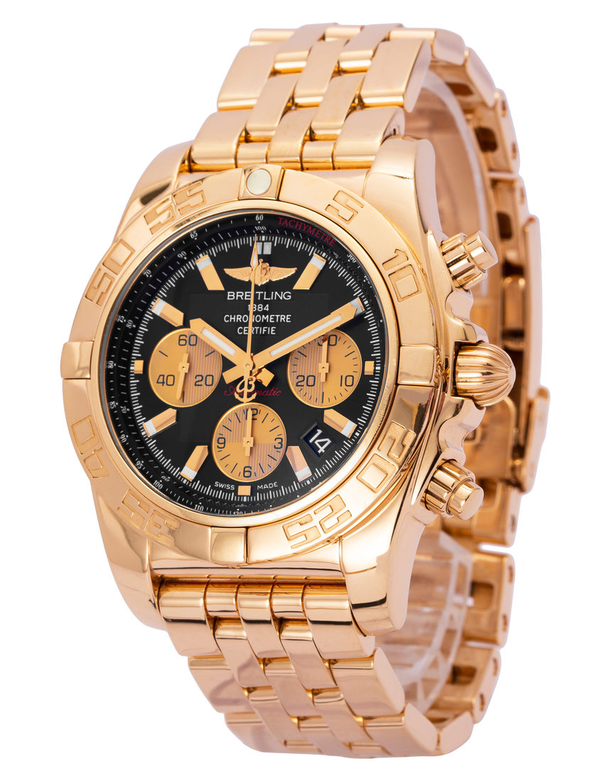 Breitling Chronomat 44 HB011012.B968.375H - 44 mm Rose Gold side
