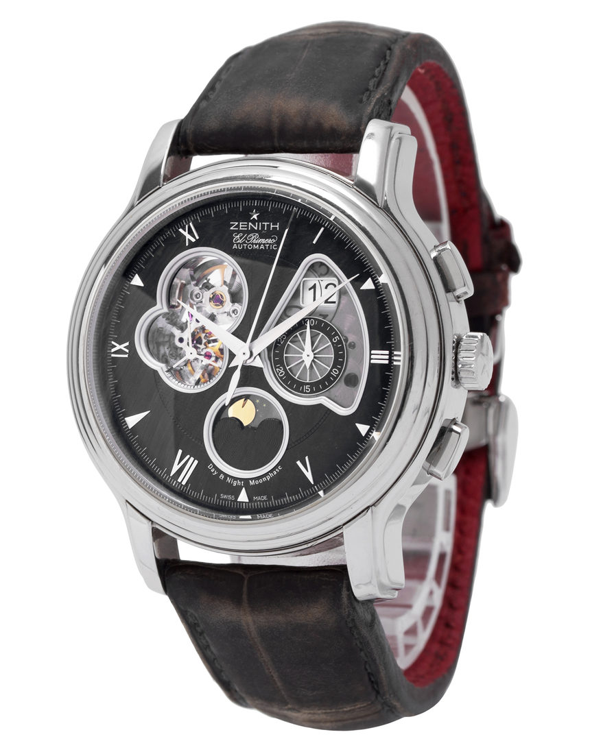 Zenith Chronomaster  03.1260.4047/22.C505 - 45 mm Leather side